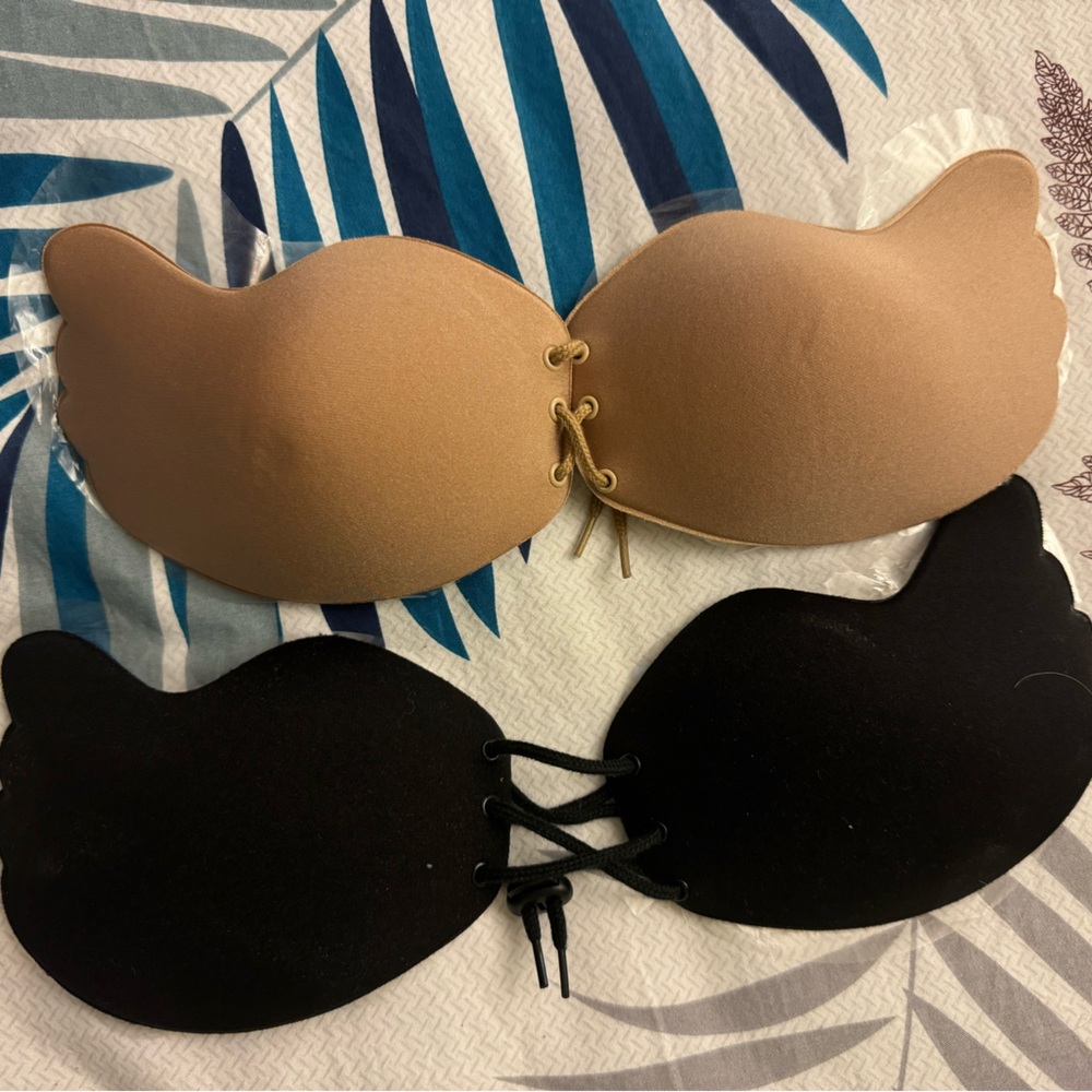 Strapless and backless bras